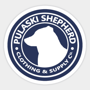 Pulaski Shepherd Clothing & Supply Co. Logo Sticker